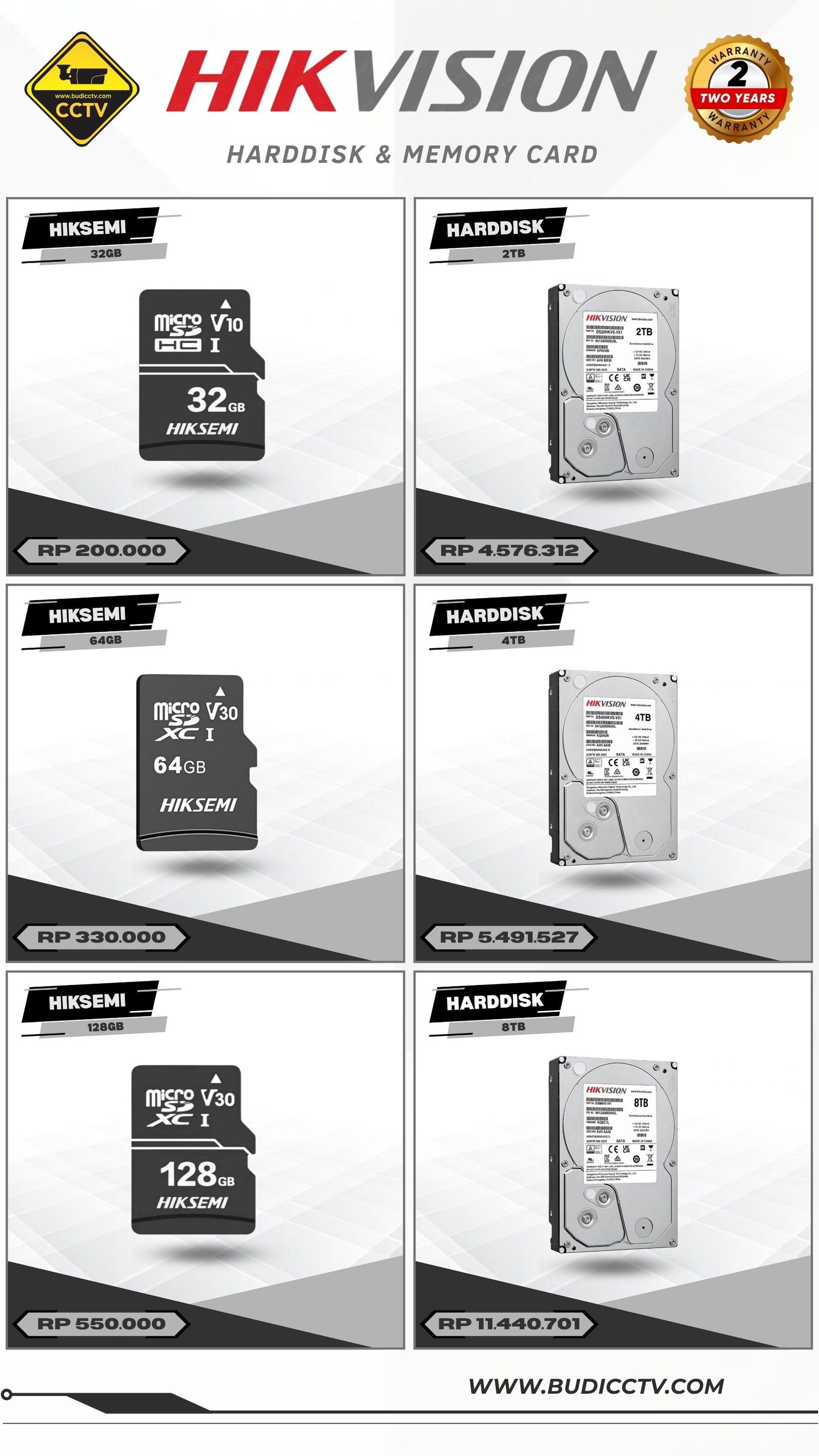 Harga 4 - Budi CCTV