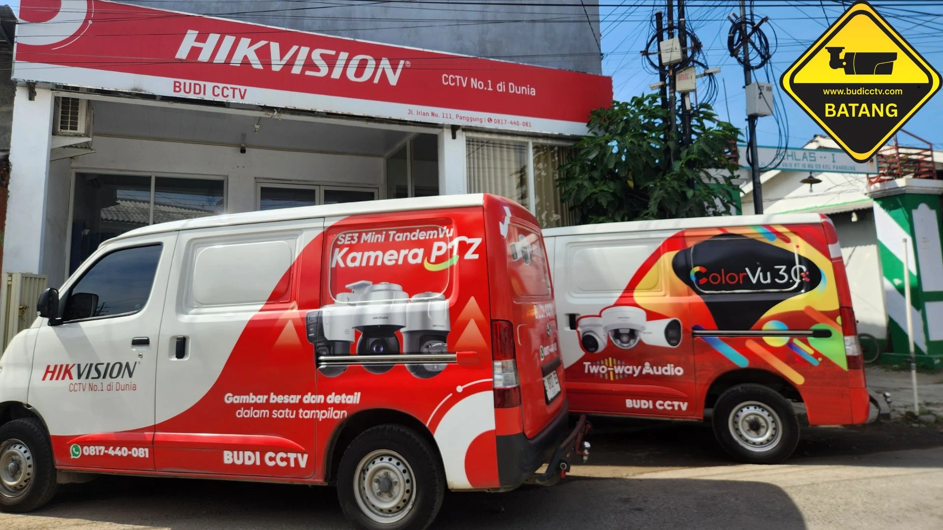 PASANG CCTV DI BATANG TERLENGKAP DAN BERGARANSI