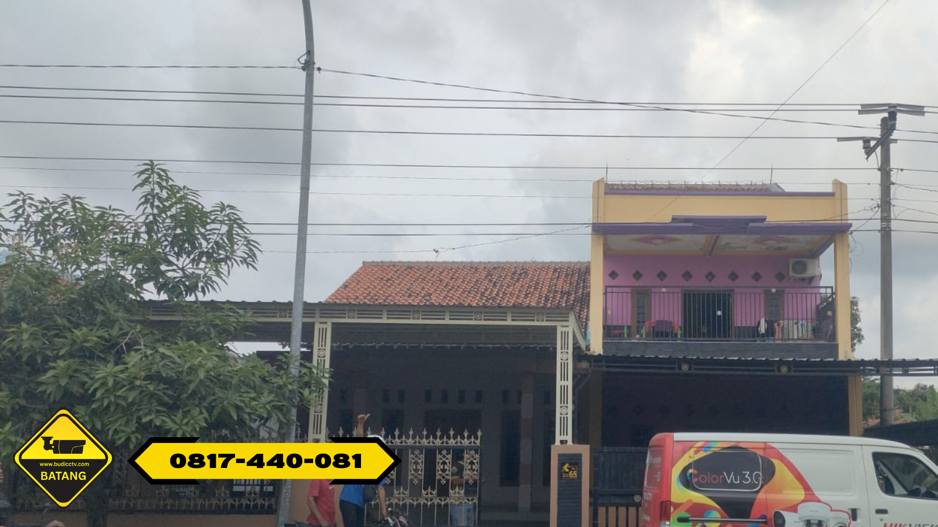 Pasang CCTV di Batang: Rumah Warungasem Kini Aman dengan Hikvision Smart Hybrid Light dari Budi CCTV