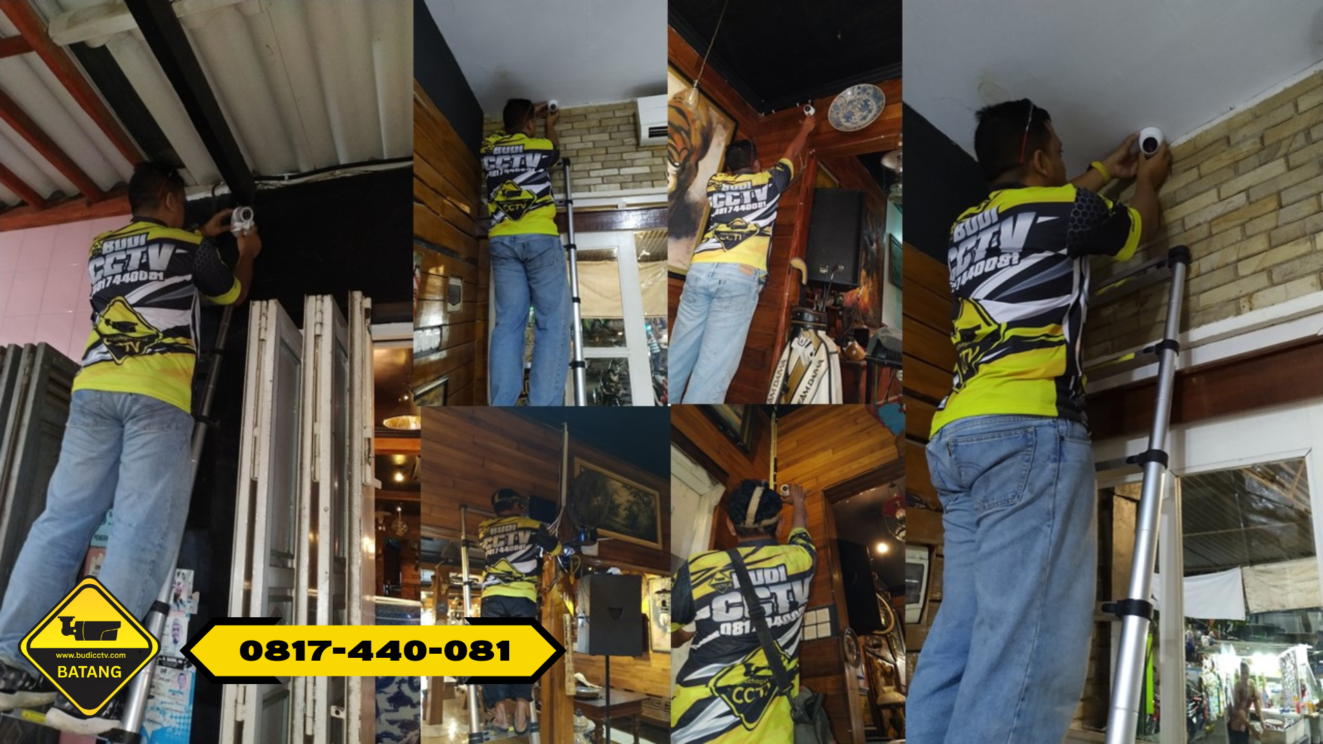 Rocket Chicken Batang Tingkatkan Keamanan dengan CCTV Hikvision Smart Hybrid Light dari Budi CCTV